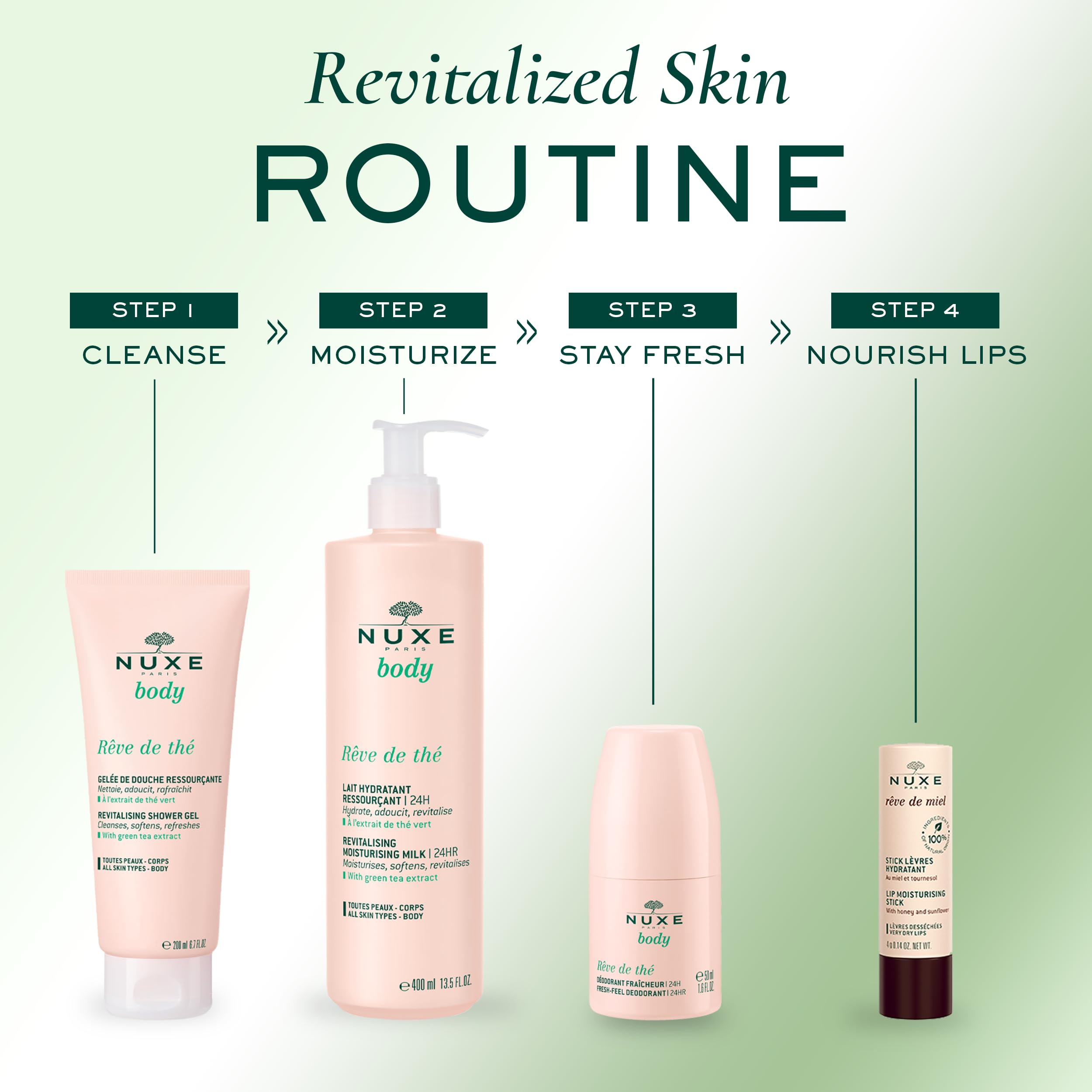 Nuxe Rêve de Thé Fresh-Feel Deodorant 24h 50ml