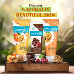 Everyuth Naturals Exfoliating Walnut Scrub, 100gm, Tube