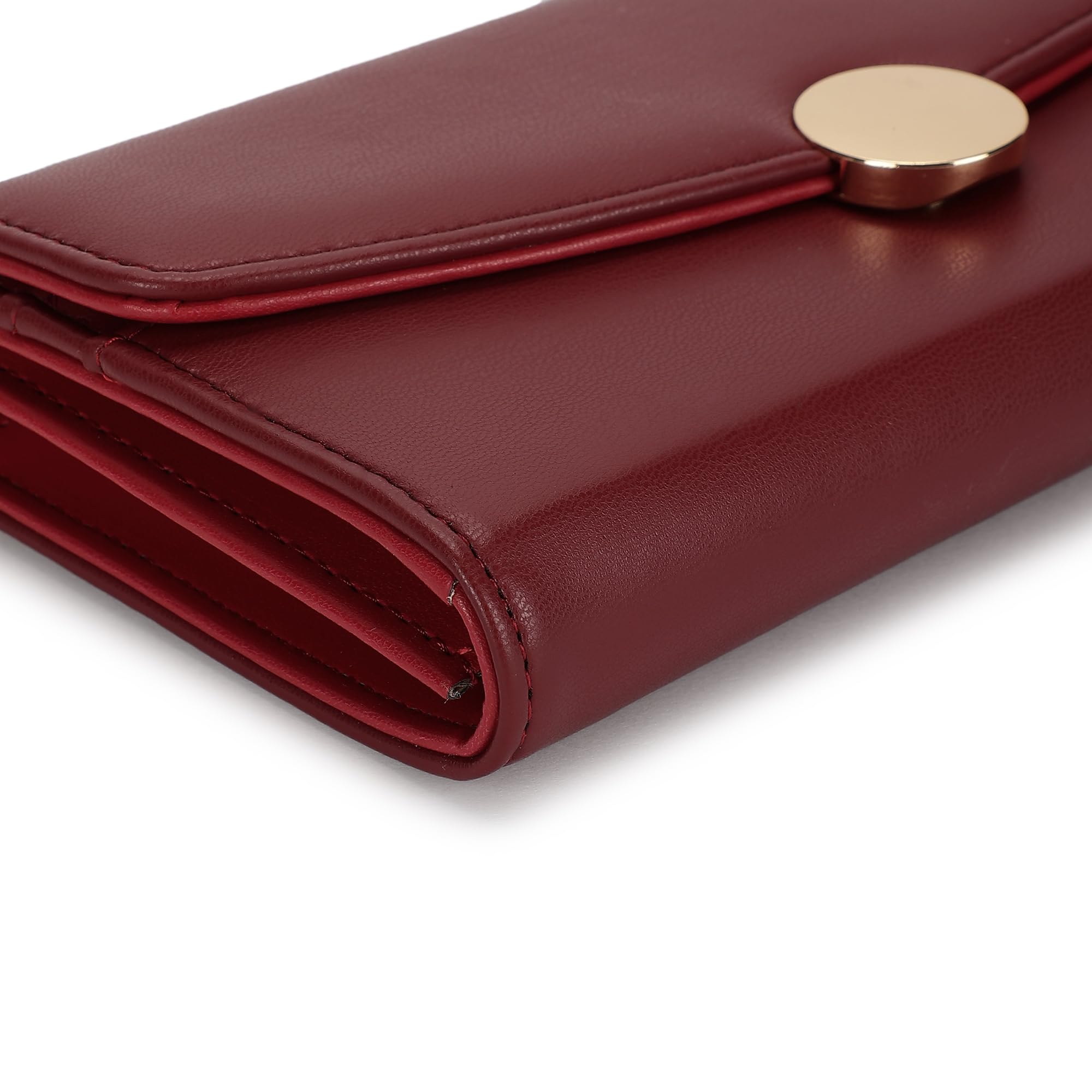 Fastrack Women's Linklet Clutch | Detachable Chain, Card & Cash Slots, Magnetic Flap | Modern Evening Bag | 6 Months Warranty