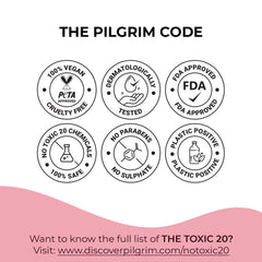 Pilgrim Spanish Squalane Lip Peel Roll-on with lactic acid & hyaluronic acid |Squalane exfoliating lip peel for soft & glossy lips | Hydrating dry & flaky lips |Women & Men's | 6 ml (Transparent)