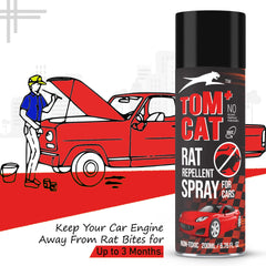 Shadow Securitronics Tom CAT No Entry Rat Repellent Spray for Cars Highly Effective with and Lasts 1 Year Leak Free Easy to Spray Nozzle