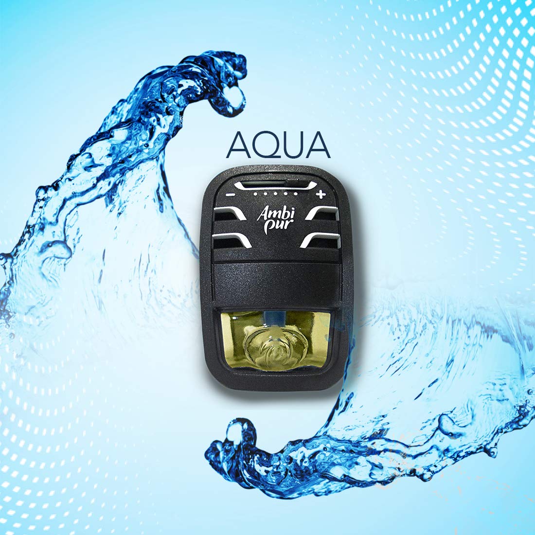 Ambi Pur Car Air Freshener Refill, Aqua, 7.5 ml