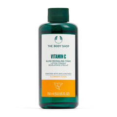 The Body Shop Vitamin C 150ml Glow Revealing Tonic enriched with AHA & Enzymes - Illuminate & Even - Vegan