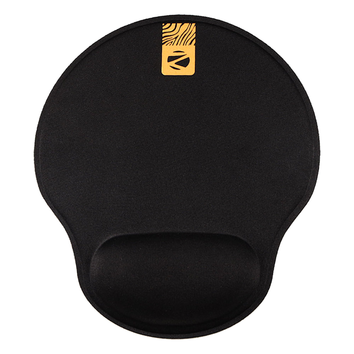 ZEBRONICS MSP-X5 Mouse Pad, Ultra-Smooth Fabric Surface + Memory Foam Wrist Rest, Speed and Precision Optimised for All Mouse Sensors, Anti Slip Rubber Base, Surface of 211 x 240 mm