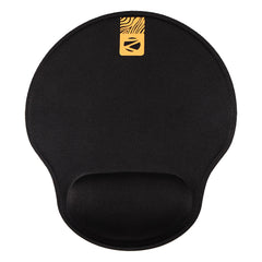 ZEBRONICS MSP-X5 Mouse Pad, Ultra-Smooth Fabric Surface + Memory Foam Wrist Rest, Speed and Precision Optimised for All Mouse Sensors, Anti Slip Rubber Base, Surface of 211 x 240 mm