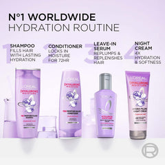 L’Oréal Paris Hyaluron Moisture Hair Serum with hyaluronic acid for bouncy,frizz-free hair, 40 ml