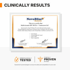 DERMATOUCH Multivitamin Spf 50 Pa+++ Sunscreen Gel For All Skin Types | Uva-Uvb Protection |Zero White Cast | Unisex | 50G