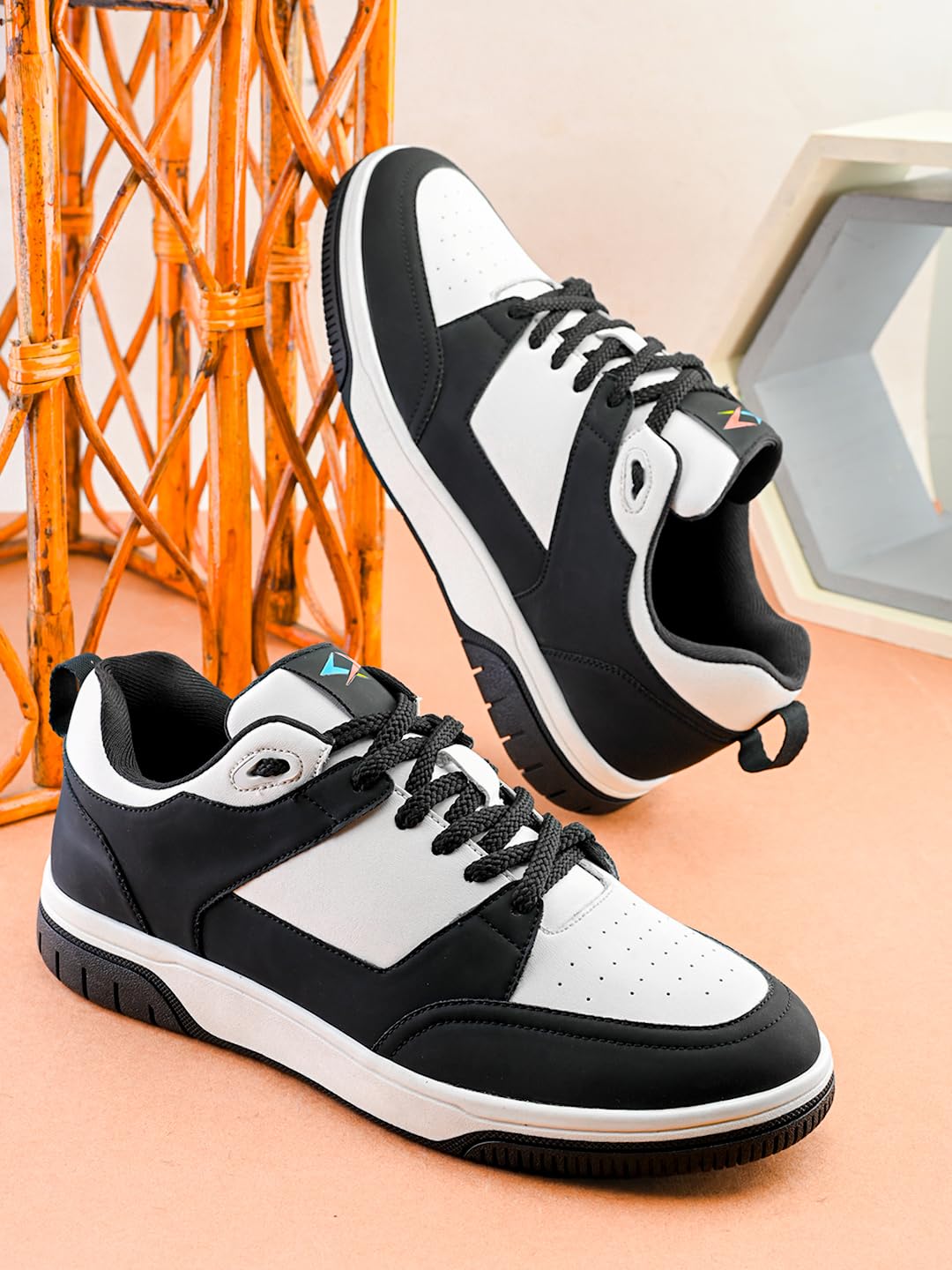 Cruiser Sneaker for Men | Lightweight & Comfortable | Stylish Lace-Up Casual Footwear with Cushioned Insole | Perfect for Versatile Outfits (2640)