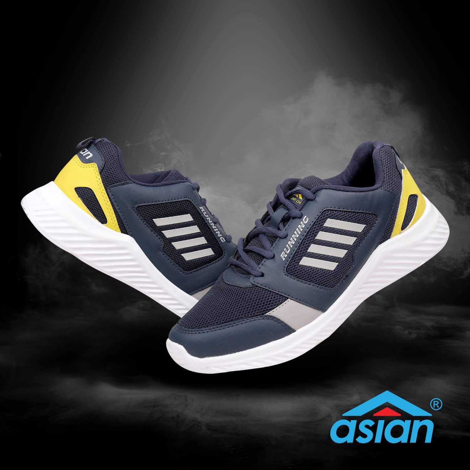 ASIAN Wonder-13 Pro Running, Walking, Gym Lightweight Eva Sole with Extra Jump Sneaker Shoes for Men & Boys - Shoes from ASIAN - Shop in Sri Lanka at Arcade.lk