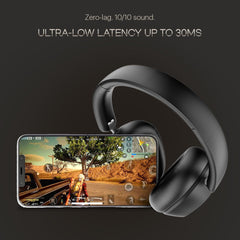 Noise Airwave Max 5 Wireless Over-Ear Headphones with Adaptive Hybrid ANC (up to 50dB), HFA Tech, 80H Playtime, Dual Pairing(Carbon Black)