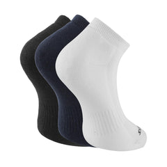 Skechers Regular Cotton 3Pk Mens Half Terry Low Socks Cut-S20069Id-Wbkb, Assorted