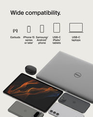 Belkin Apple Certified Braided USB-C to USB-C Cable (1 Meter) for iPhone 17, Air, Pro, Pro Max, 16, 15, Samsung Galaxy S25, S24, Galaxy Note, Google Pixel 10, iPad Pro | Black