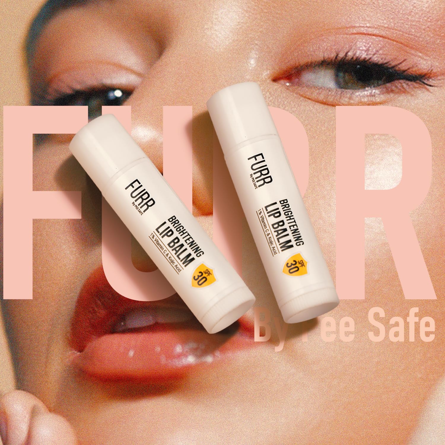 lip balm with kojic acid and vitamin c Ceramide & Lightening | SPF 30 PA++ FURR 1% Vitamin C &