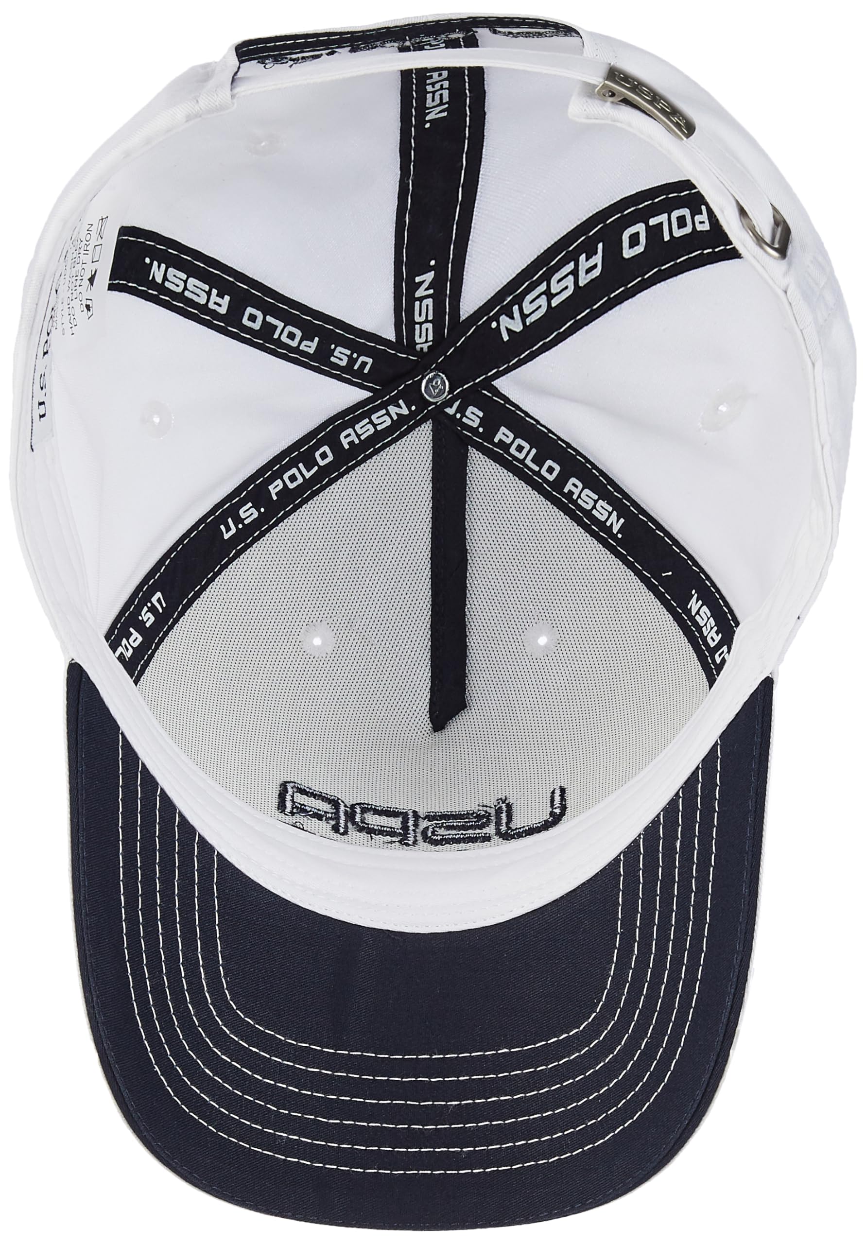U.S. POLO ASSN. Men's Baseball Cap (UDCAP1035_White