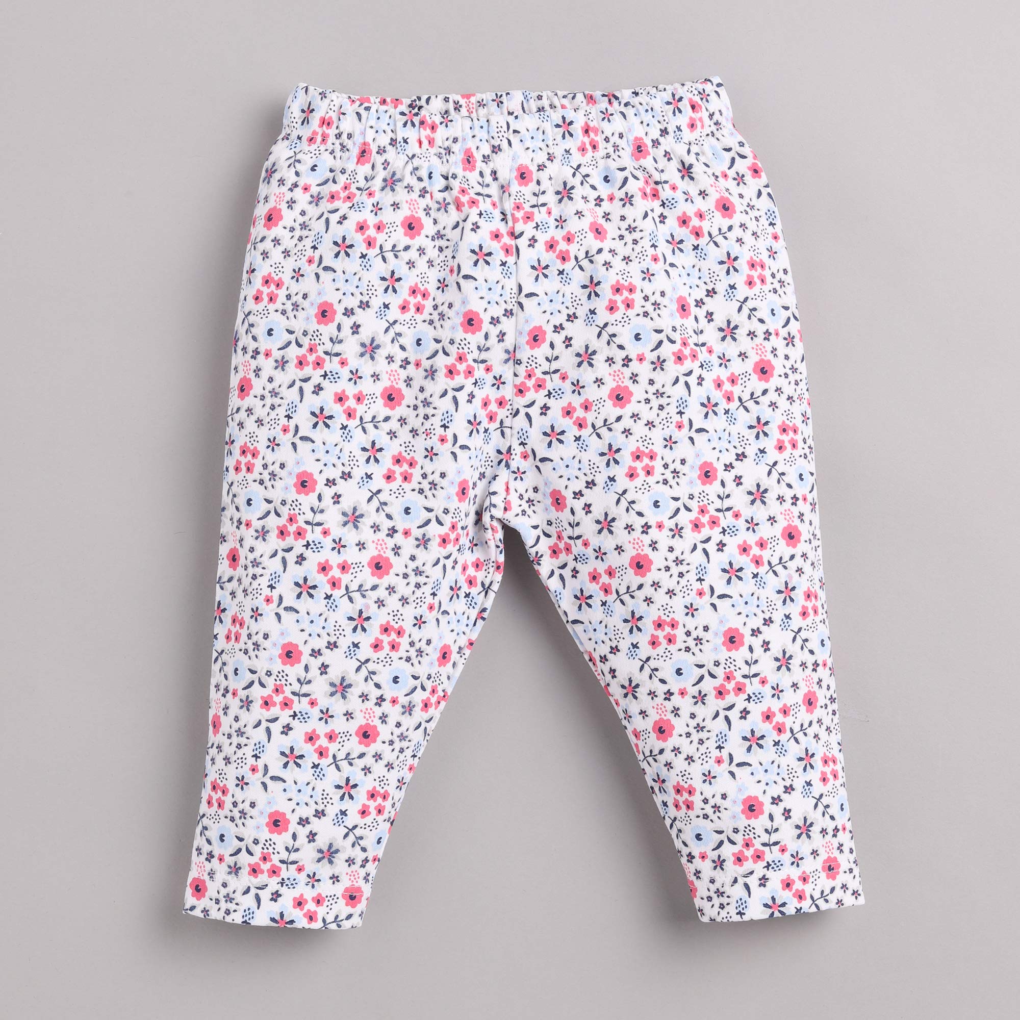 BabyGo Baby-girl's Cotton Solid Track Pants Pack of 3 - Fushia - Apparel from BABY GO - Shop in Sri Lanka at Arcade.lk