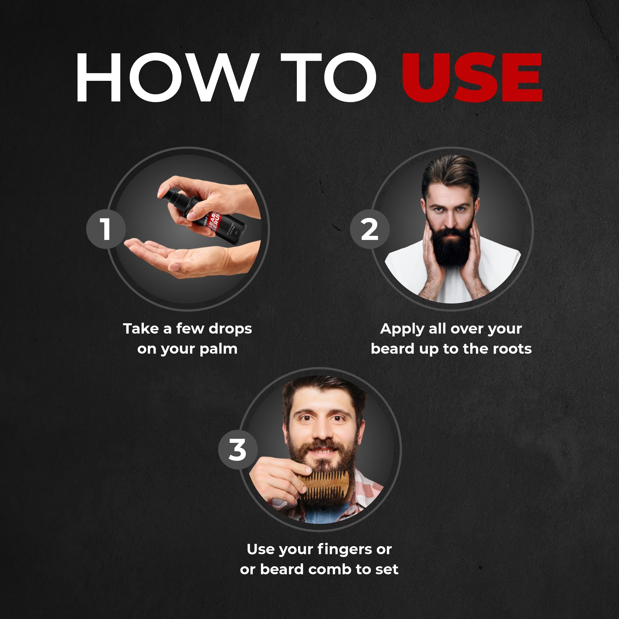 Beardo Beard Serum, 50 ml | Daily use beard serum for men | Softens and Smoothens Rough Beard | Gives Healthy look to Beard | Shiny and Nourished Beard