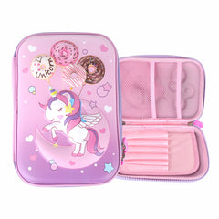 FUNVERSE Unicorn Pink 3D Eva Pencil Case - New Kids Designer Pencil Pouch For Kids (Pink) - Toy from FUNVERSE - Shop in Sri Lanka at Arcade.lk