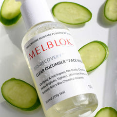 Melblok Bio-Recovery Clear Cucumber Face Wash 150ml | For Oily & Combination Skin| Oil Control, Pore Cleansing & Non-Drying Prebiotic Face Cleanser with Niacinamide
