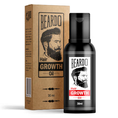 Beardo Beard & Hair Growth Oil, 30ml | Natural Hair Oil for Thicker & Longer Beard | Uneven, Patchy & Fast Beard Growth | Growth Oil for Stronger & Fuller Beard Hair