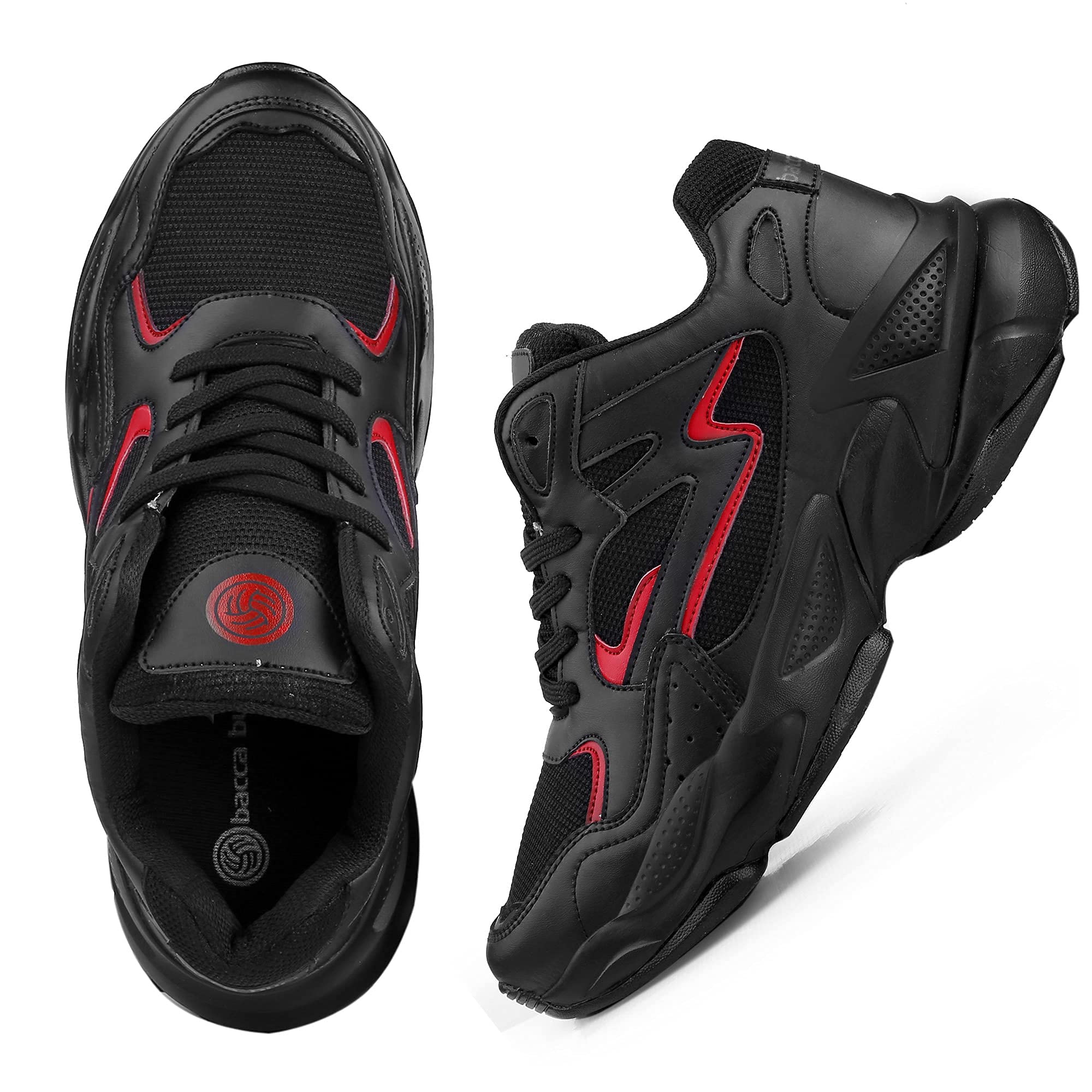 Bacca Bucci Men Lace Up Running Shoes