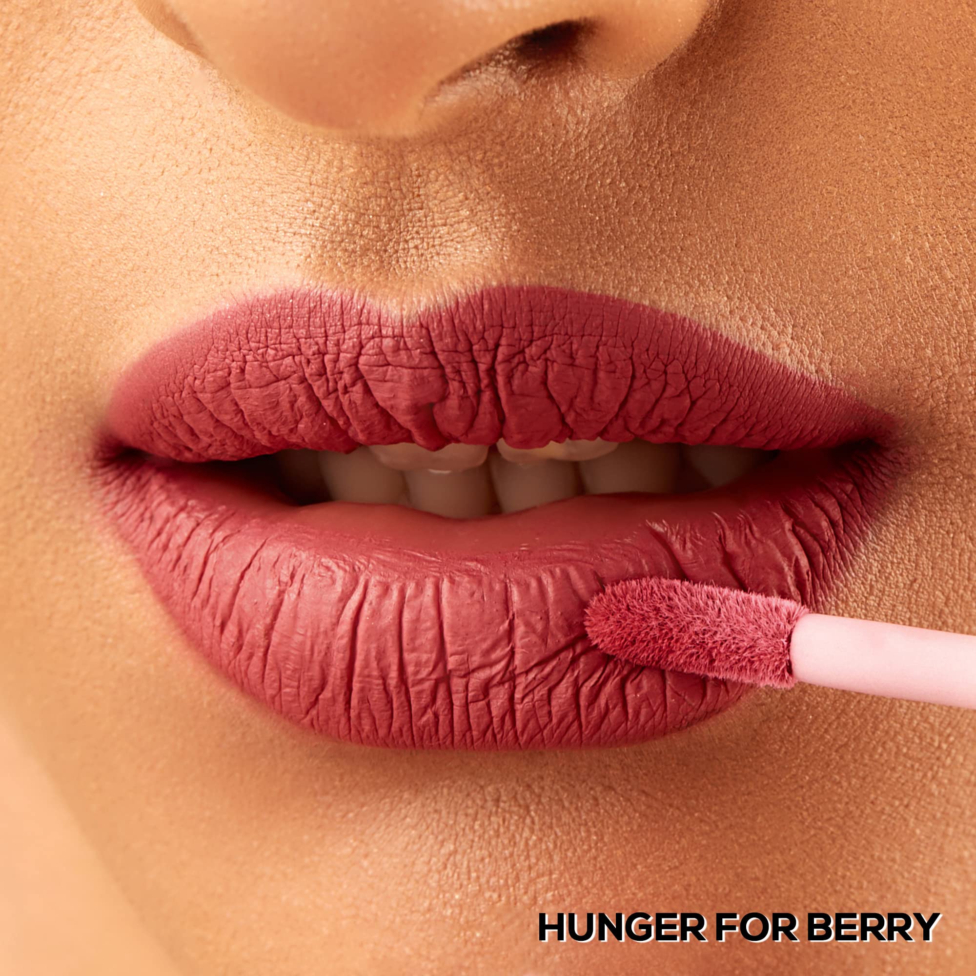 RENEE Stay With Me Mini Matte Lip Color, Long Lasting, Non Transfer, Water & Smudge Proof, Light Weight Liquid Lipstick, Hunger for Berry 2ml - Beauty from RENEE - Shop in Sri Lanka at Arcade.lk