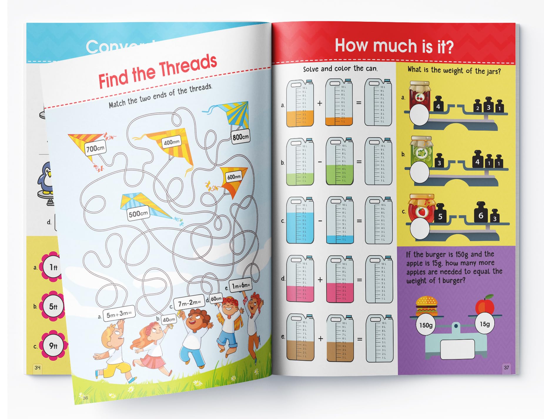 Exploring Measurement: Activity Book for Children | Learn Length, Weight, Time & More | Ages 6–9 | Fun Math Activities to Build Real-Life Skills