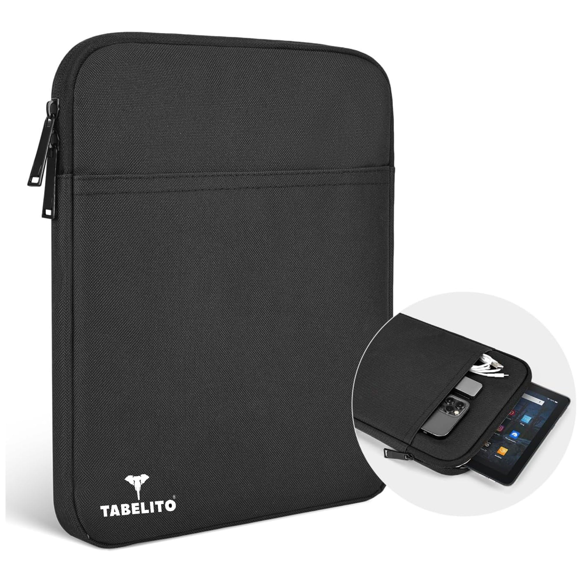 Tabelito Tablet Sleeve Bag Water-Resistant Case Cover Fits Upto 11.6 inch Tablets for Samsung/Lenovo/Galaxy Tab A9 Plus/S8/S9/Realme Pad/Honor Pad X9/Xiaomi Mi pad 6/Redmi Pad/Oneplus Pad