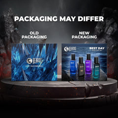 Beardo Day Perfumes For Men 4 x 20ml | Compliment worthy Unisex perfume combo | Long Lasting Perfumes - Fresh & Aquatic Fragrances | Rakhi gift for brother | Gift for brother | Gift for husband