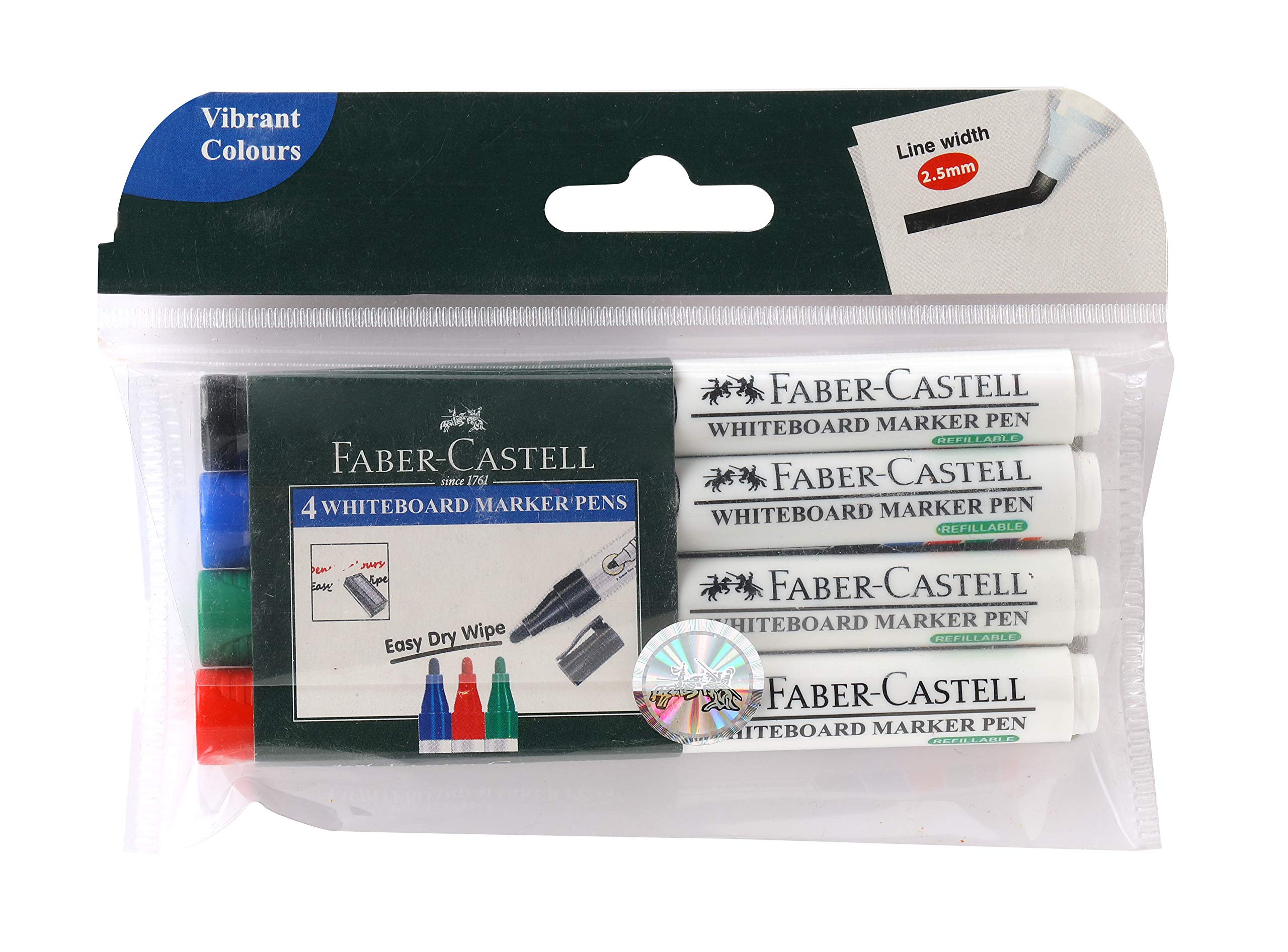 Faber-Castell Whiteboard Marker - Pack of 4 (Assorted) - Office Product from Faber-Castell - Shop in Sri Lanka at Arcade.lk