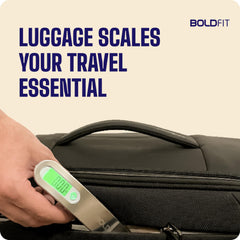 Boldfit Weight Machine For Luggage | Scale For Luggage Capable Upto 50 Kg Weight | Luggage Weight Machine With LCD Display - BISS from Boldfit - Shop in Sri Lanka at Arcade.lk