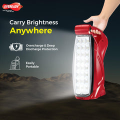 Eveready Hl52, Rechargeable 4.8w Lantern Cum Emergency Torch, Easy Plug & Play Charging, Overcharge & Deep Discharge Protection