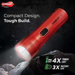 Eveready DL 84 Rechargeable Flashlight, LED, 80 Lumen
