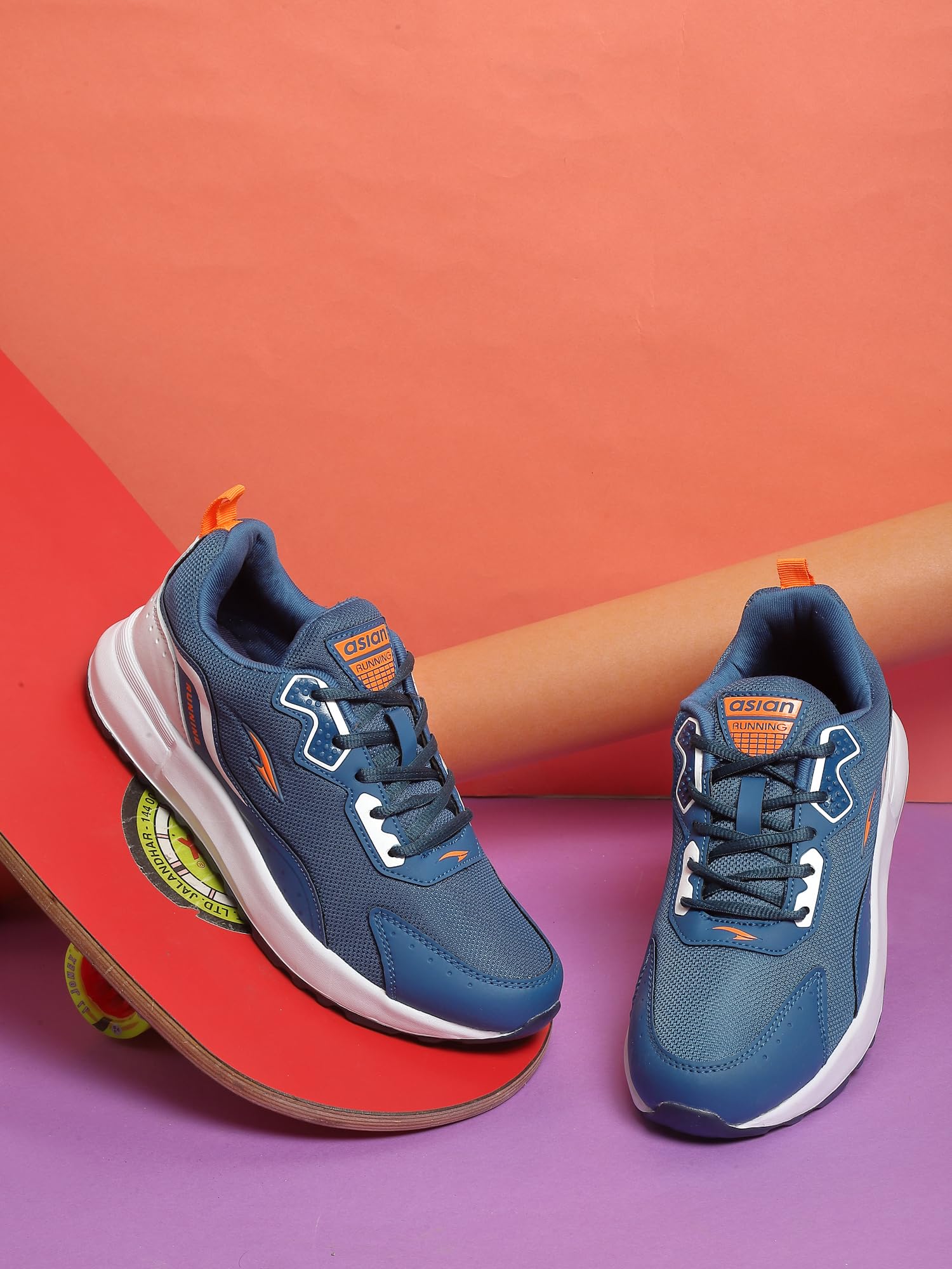ASIAN Men Lace Up Running Shoes