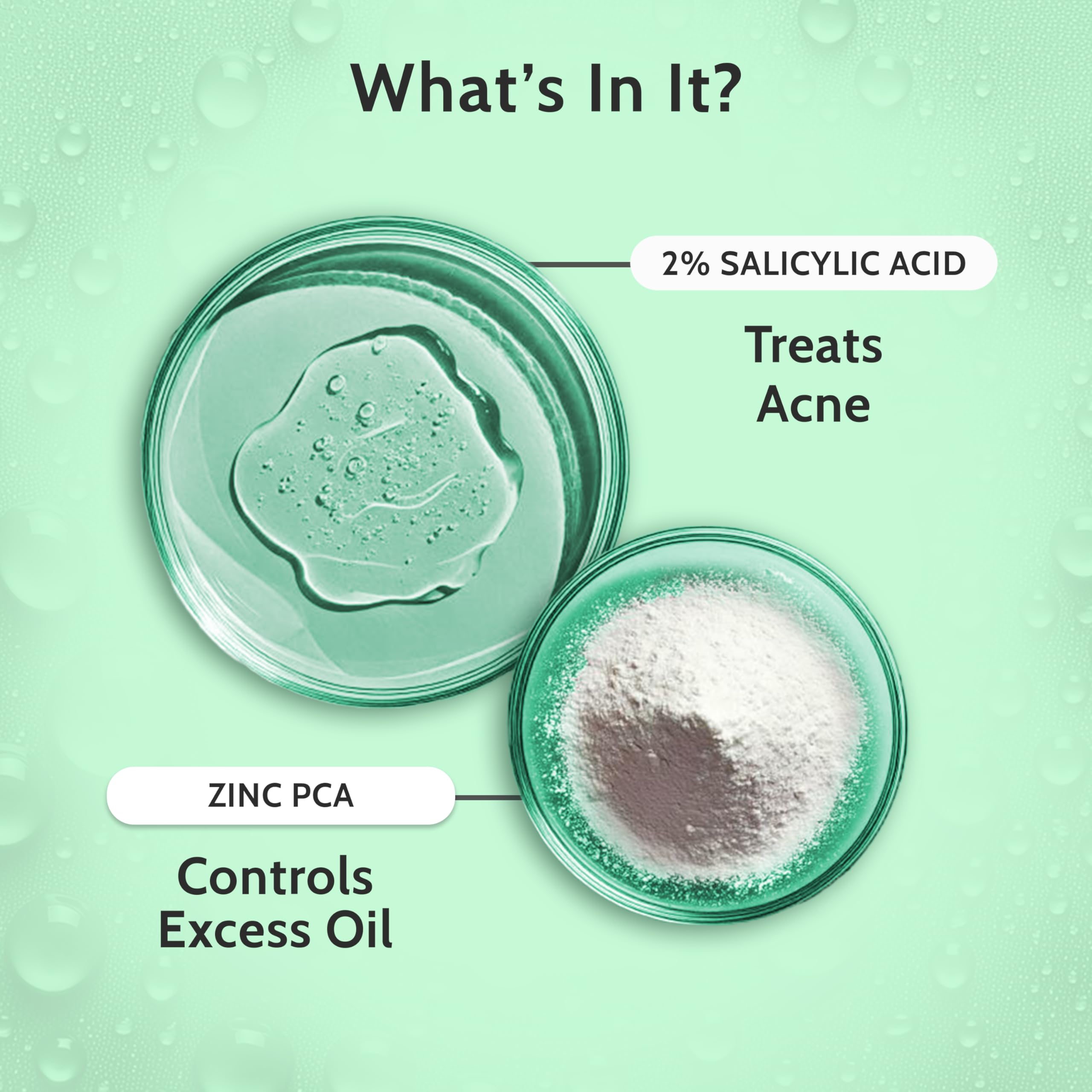 Chemist At Play 2% Salicylic Acid Face Serum | Treats Active Acne | Controls Excess Oil | Fades Acne Marks | Improves Skin Texture | 30ml