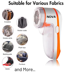 Nova Lint Remover for Clothes - Fabric Cleaner Tint and Dust Remover