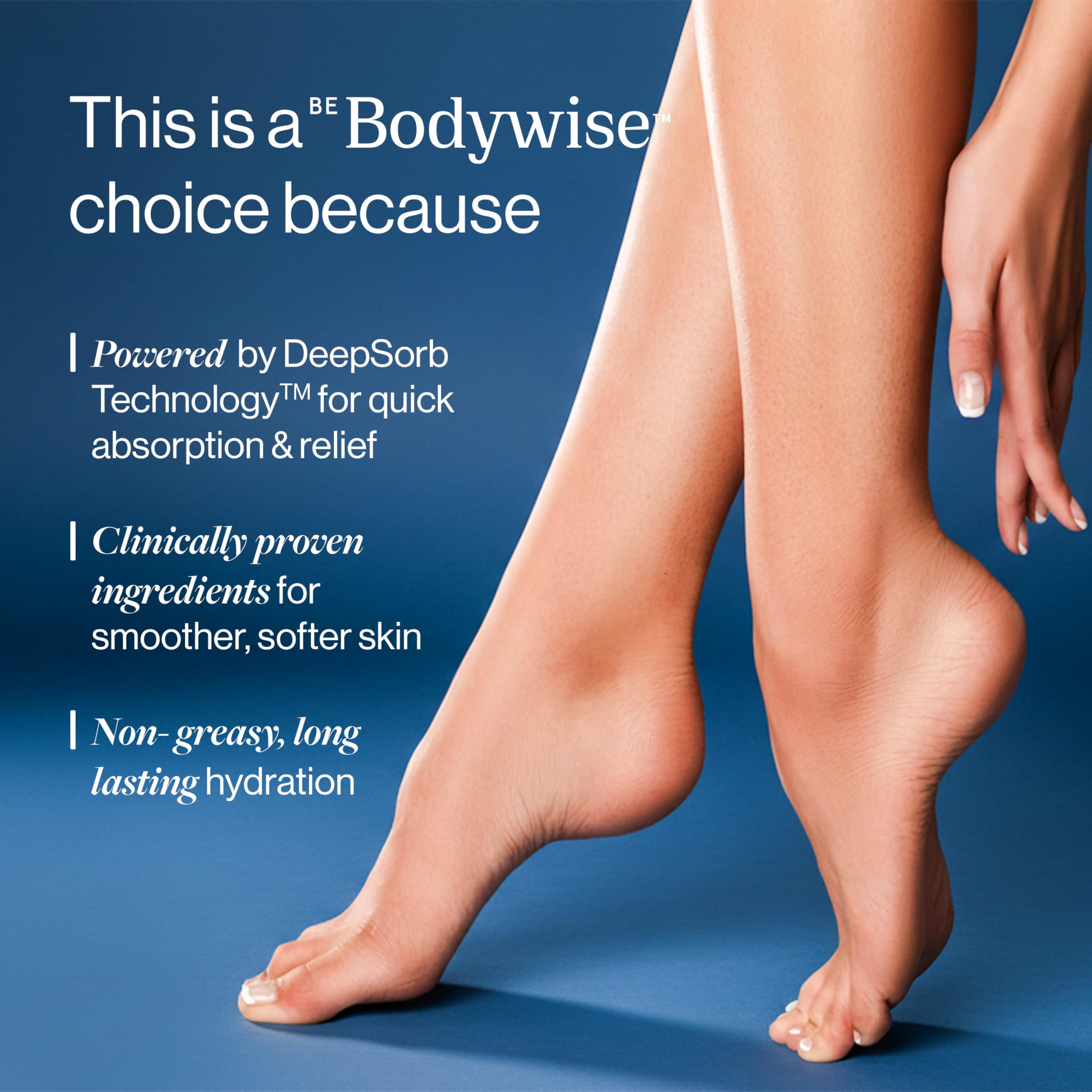 Be Bodywise 30% Urea Foot Cream Roll On 50ml | For Dry & Cracked Heels | With 5% Lactic Acid, Olive Oil & Vitamin E | Helps Repair and Moisturise Cracked Heels