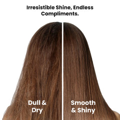 ThriveCo Frizz Tamer Smoothing Hair Oil Serum | For Smooth & Frizz-Free Hair | Gives Shine Up To 12 Hours | Hydrates Frizzy, Dry & Dull Hair | With Jojoba Oil, Mahua Oil | For Men & Women | 30ml