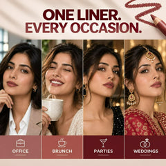 MARS Edge of Desire Lip Liner Set of 10 | One Swipe Smooth Application | Long Lasting & Travel Friendly Lip Pencil | Multicolor (Set-A) (1.4g x 10)