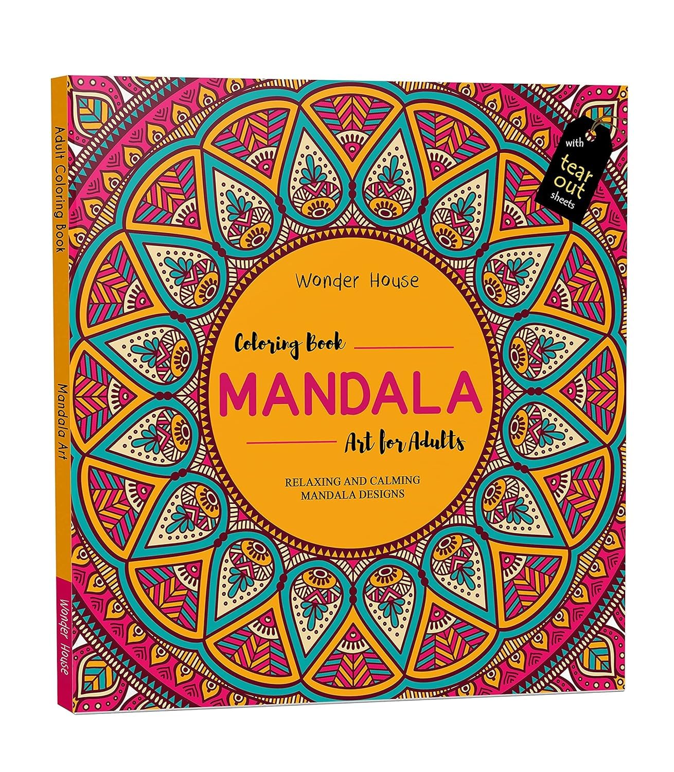 Mandala Art | Colouring Books For Adults With Tear Out Sheets