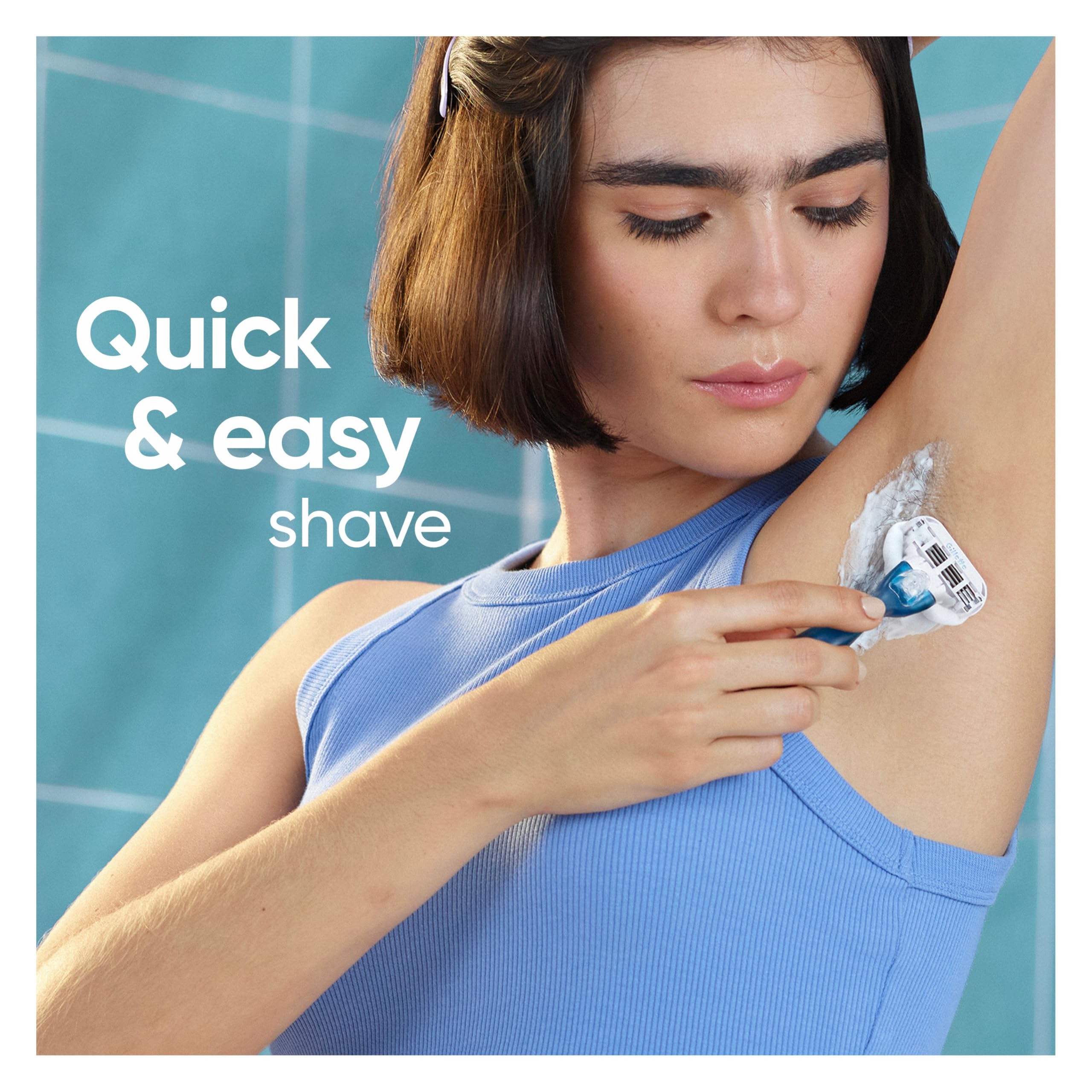 Gillette Venus Smooth Hair Removal Razor for Women with Aloe Vera, 1 Pc
