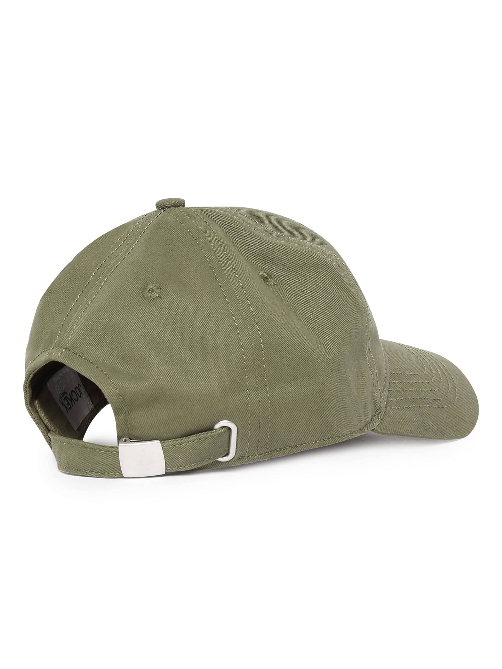 Jockey CP31 Super Combed Cotton Rich Solid Cap with Adjustable Back Closure_Olive_Free Size