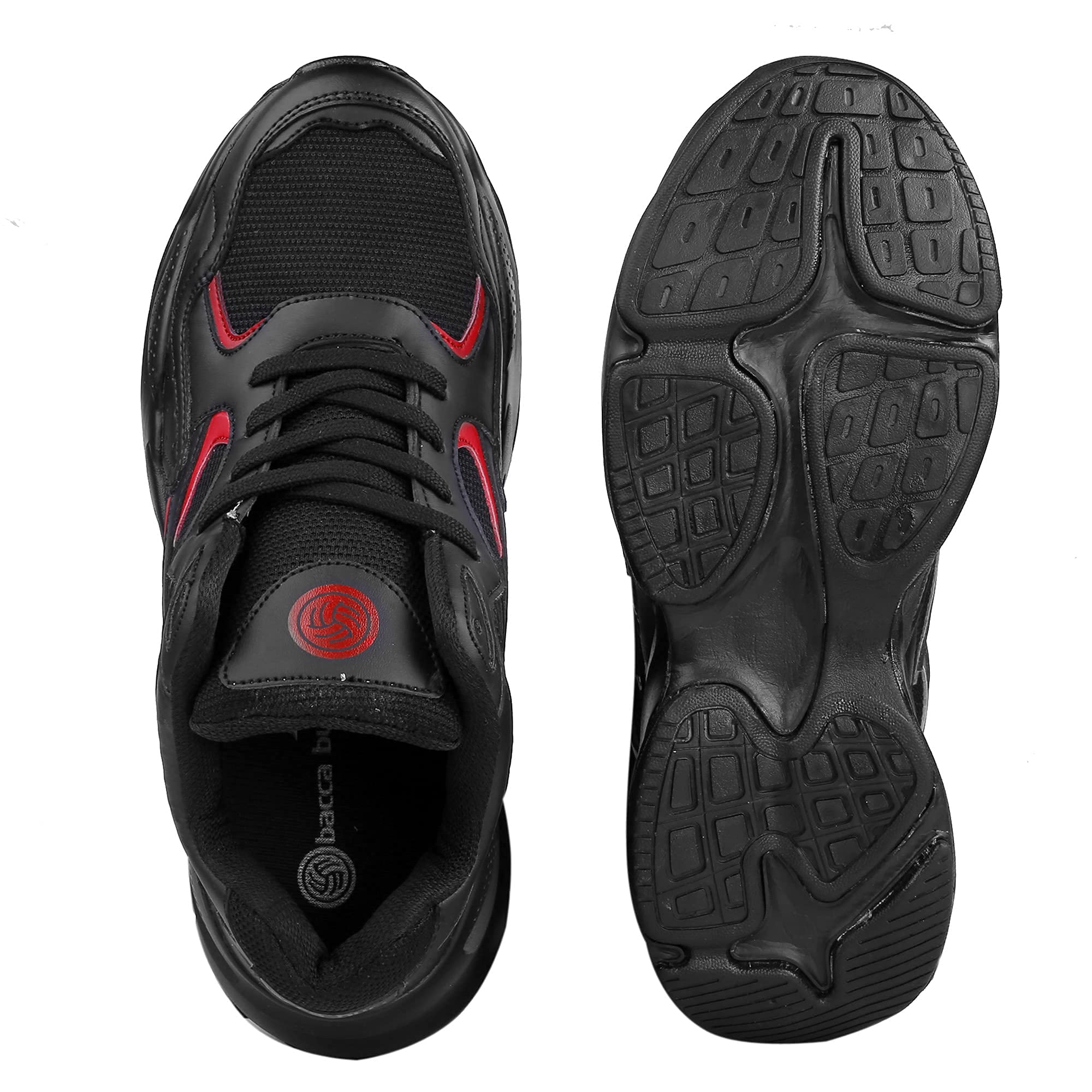 Bacca Bucci Men Lace Up Running Shoes