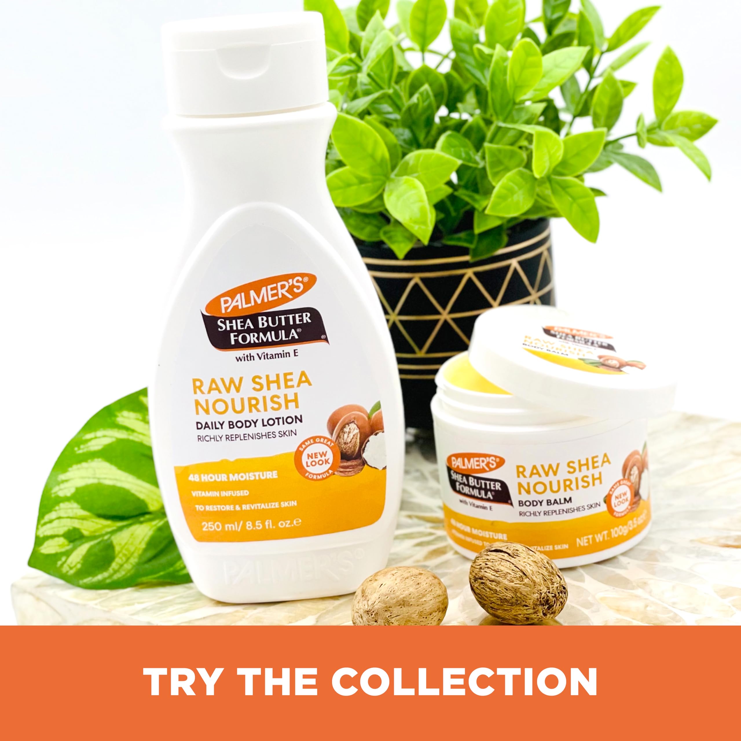 Palmer's Raw Shea Body Lotion for Moisturizing Dry Skin - 250ml