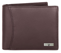 WildHorn Gift Hamper for Men I RFID Protected Leather Wallet, Keychain & Pen Combo Gift Set I Gift for Friend, Boyfriend,Husband,Father, Son etc (Brown M)