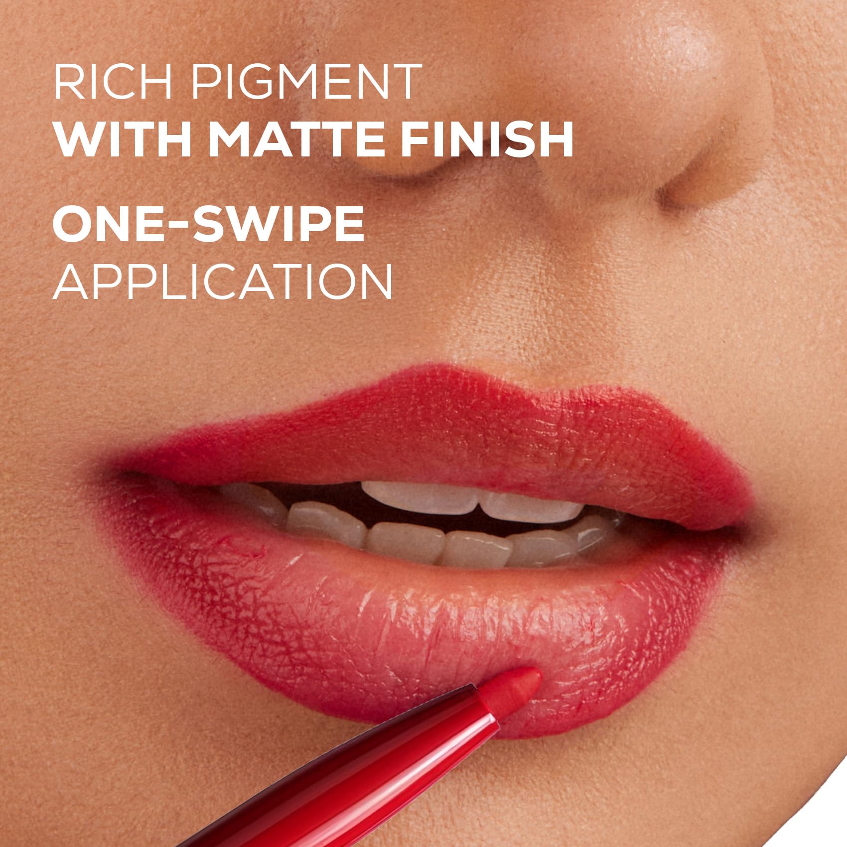 RENEE Outline Lip Liner - Combo of 5 with Built-in Sharpener l Long Lasting l Smudge Proof l Smooth Matte Finish l Rich Color Payoff l One Swipe Application l Ultimate Precision l Easy to Glide