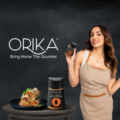 Orika All Purpose Mexican Seasoning, Perfect Blend of Premium Herbs and Spices For Tacos, Mexican Rice, Fries, Snacks, Pasta, Nachos Etc., (80 g)