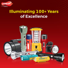 Eveready Hero DL80, Rechargeable 1W LED Torch Cum Emergency 2W Sidelight, Type-B/Micro-USB Fast Charging, Overcharge & Deep Discharge Protection, Powered by Li-Ion Battery