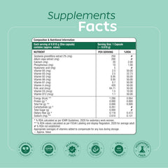 Arth Biotin Capsules for Hair Growth | With Keratin Builder, Hyaluronic Acid & Essential Vitamins | Strengthens Hair, Skin & Nails | Promotes Shine, Volume & Reduced Hair Fall | 60 Veg Capsules