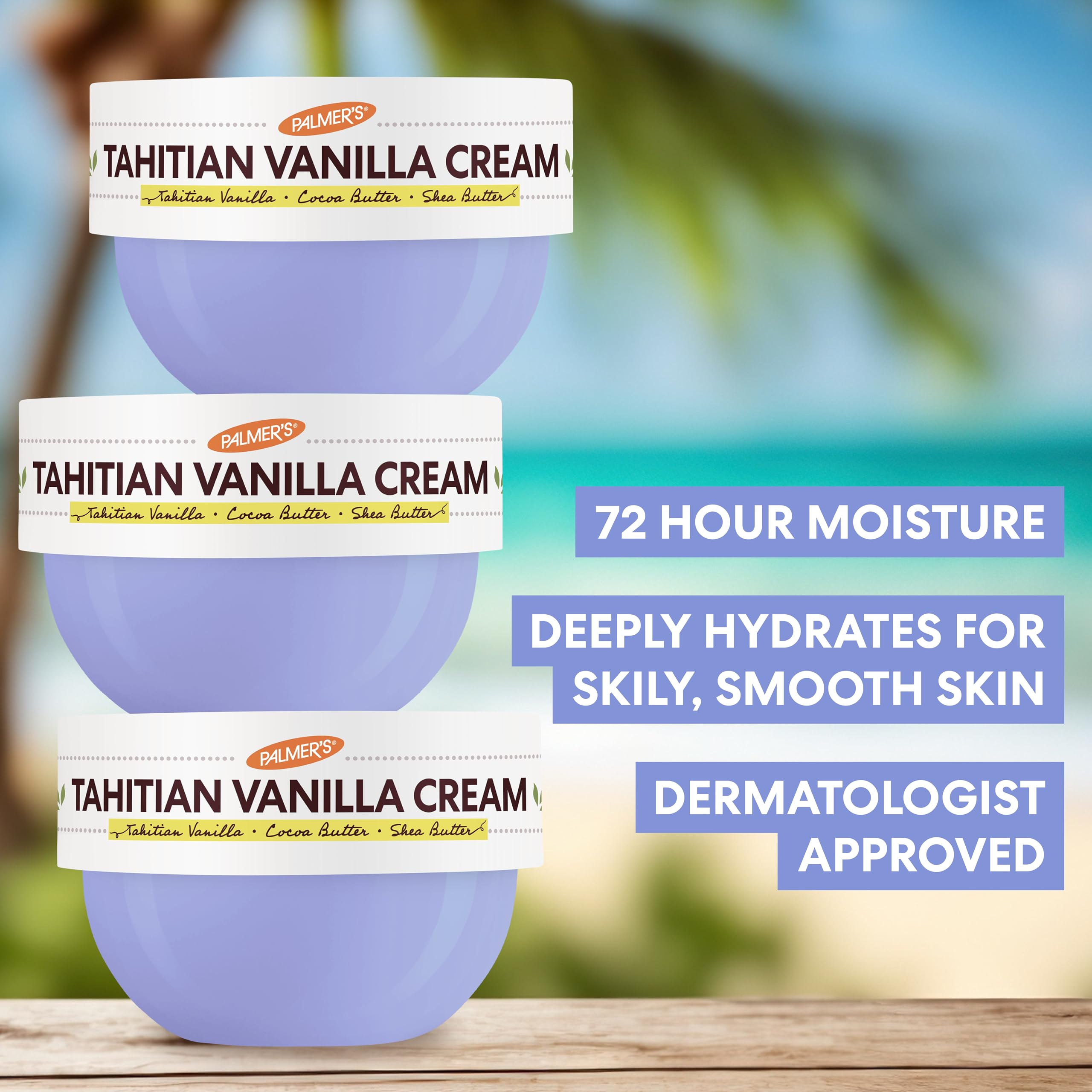 Palmer's Body Cream, Tahitian Vanilla Cocoa Butter Formula 250g