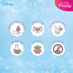 Princess by RENEE Disney Fairytale Perfume Combo, Curated with Delicious Blend of Fruity, Floral & Spicy Notes, Cruelty-Free & Vegan, Gentle & Skin-Friendly, Perfect for Young Princesses, Pack of 5